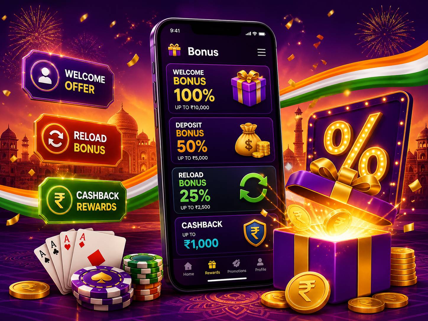 D2 Game bonuses and promotions for India