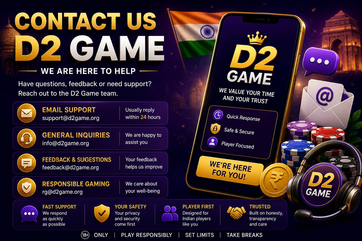 Contact D2 Game India