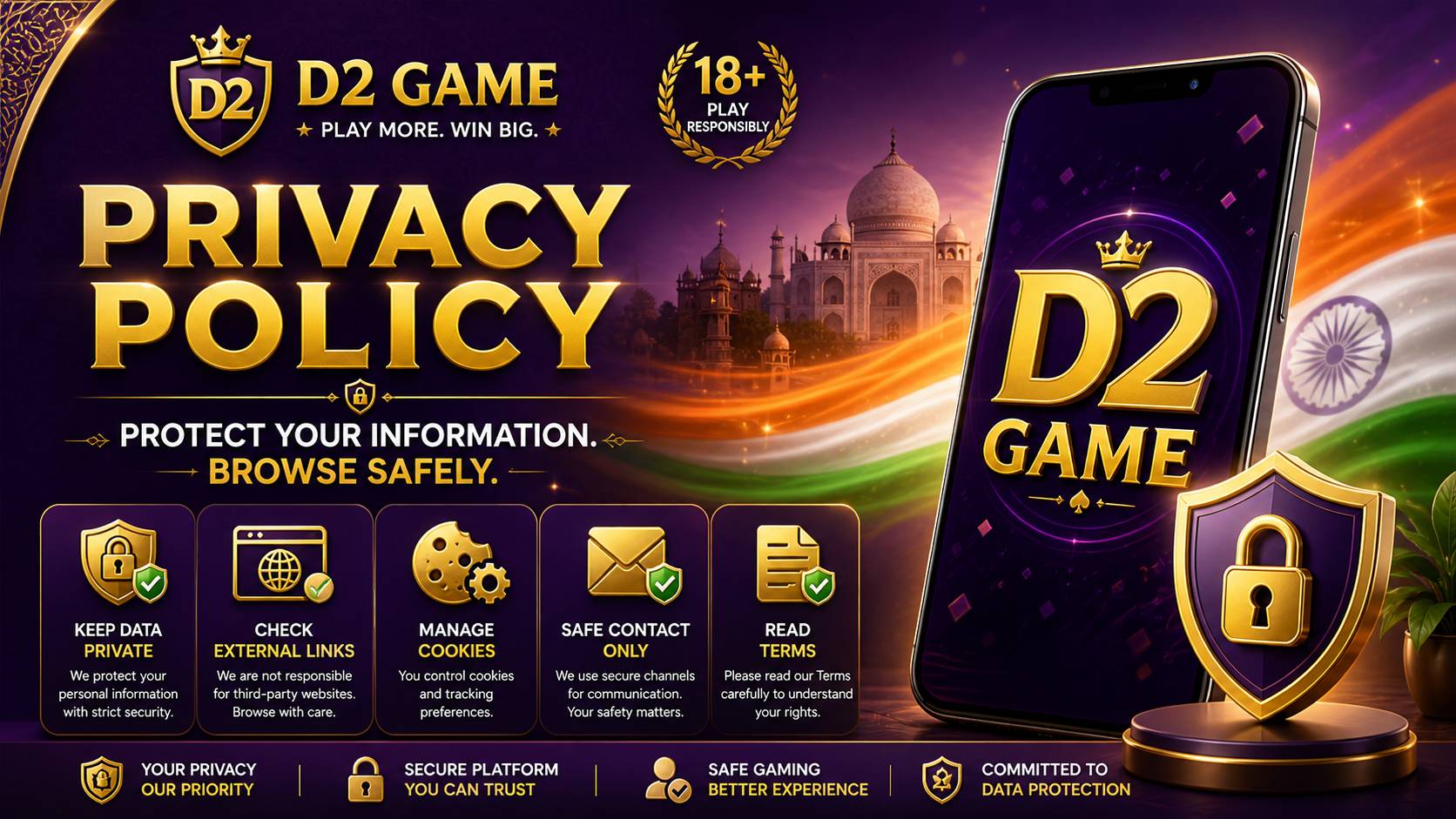 D2 Game privacy policy